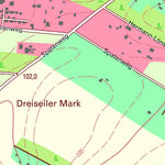 Staatsbetrieb Geobasisinformation und Vermessung Sachsen Bad Düben, Bad Düben, Stadt 1 (1:10,000 scale) digital map