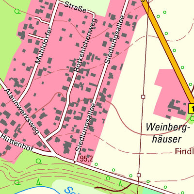 Staatsbetrieb Geobasisinformation und Vermessung Sachsen Bad Düben, Bad Düben, Stadt 1 (1:10,000 scale) digital map