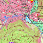Staatsbetrieb Geobasisinformation und Vermessung Sachsen Bad Elster, Bad Elster, Stadt (1:25,000 scale) digital map