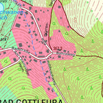 Staatsbetrieb Geobasisinformation und Vermessung Sachsen Bad Gottleuba, Kurort, Bad Gottleuba-Berggießhübel, Stadt (1:10,000 scale) digital map