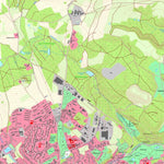 Staatsbetrieb Geobasisinformation und Vermessung Sachsen Bad Schlema, Aue-Bad Schlema, Stadt (1:10,000 scale) digital map