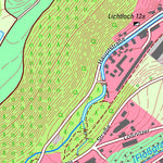 Staatsbetrieb Geobasisinformation und Vermessung Sachsen Bad Schlema, Aue-Bad Schlema, Stadt (1:10,000 scale) digital map