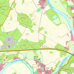 Staatsbetrieb Geobasisinformation und Vermessung Sachsen Bahren, Grimma, Stadt (1:10,000 scale) digital map