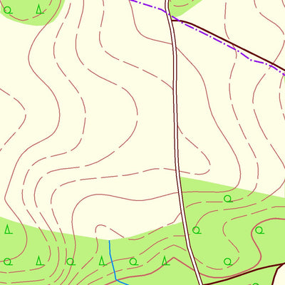 Staatsbetrieb Geobasisinformation und Vermessung Sachsen Bahren, Grimma, Stadt (1:10,000 scale) digital map