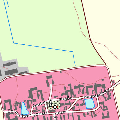 Staatsbetrieb Geobasisinformation und Vermessung Sachsen Bauda, Großenhain, Stadt (1:10,000 scale) digital map