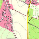 Staatsbetrieb Geobasisinformation und Vermessung Sachsen Beerheide, Auerbach/Vogtl., Stadt (1:10,000 scale) digital map