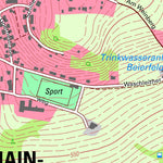 Staatsbetrieb Geobasisinformation und Vermessung Sachsen Beierfeld, Grünhain-Beierfeld, Stadt (1:10,000 scale) digital map