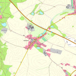 Staatsbetrieb Geobasisinformation und Vermessung Sachsen Beiersdorf, Grimma, Stadt (1:10,000 scale) digital map