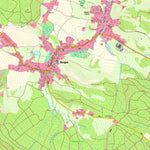 Staatsbetrieb Geobasisinformation und Vermessung Sachsen Bergen, Bergen (1:10,000 scale) digital map