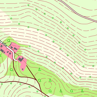Staatsbetrieb Geobasisinformation und Vermessung Sachsen Bergen, Bergen (1:10,000 scale) digital map