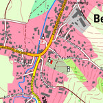 Staatsbetrieb Geobasisinformation und Vermessung Sachsen Bergen, Bergen (1:10,000 scale) digital map