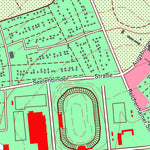 Staatsbetrieb Geobasisinformation und Vermessung Sachsen Bernsdorf, Chemnitz, Stadt (1:10,000 scale) digital map