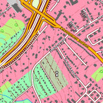 Staatsbetrieb Geobasisinformation und Vermessung Sachsen Bernsdorf, Chemnitz, Stadt (1:10,000 scale) digital map