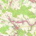 Staatsbetrieb Geobasisinformation und Vermessung Sachsen Berthelsdorf, Herrnhut, Stadt (1:25,000 scale) digital map