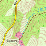 Staatsbetrieb Geobasisinformation und Vermessung Sachsen Berthelsdorf, Neustadt in Sachsen, Stadt (1:10,000 scale) digital map