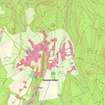 Staatsbetrieb Geobasisinformation und Vermessung Sachsen Bielatal, Rosenthal-Bielatal (1:10,000 scale) digital map