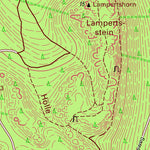 Staatsbetrieb Geobasisinformation und Vermessung Sachsen Bielatal, Rosenthal-Bielatal (1:10,000 scale) digital map