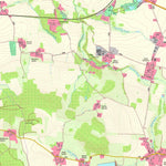 Staatsbetrieb Geobasisinformation und Vermessung Sachsen Binnewitz, Großpostwitz/O.L. (1:10,000 scale) digital map