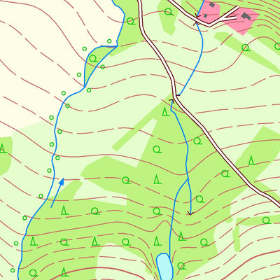 Staatsbetrieb Geobasisinformation und Vermessung Sachsen Binnewitz, Großpostwitz/O.L. (1:10,000 scale) digital map