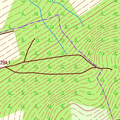 Staatsbetrieb Geobasisinformation und Vermessung Sachsen Binnewitz, Großpostwitz/O.L. (1:10,000 scale) digital map