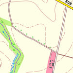 Staatsbetrieb Geobasisinformation und Vermessung Sachsen Bischdorf, Rosenbach (1:10,000 scale) digital map