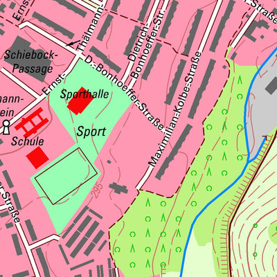 Staatsbetrieb Geobasisinformation und Vermessung Sachsen Bischofswerda, Bischofswerda, Stadt (1:10,000 scale) digital map