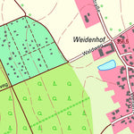 Staatsbetrieb Geobasisinformation und Vermessung Sachsen Blankenhain, Crimmitschau, Stadt (1:10,000 scale) digital map