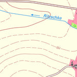 Staatsbetrieb Geobasisinformation und Vermessung Sachsen Blattersleben, Priestewitz (1:10,000 scale) digital map