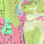 Staatsbetrieb Geobasisinformation und Vermessung Sachsen Blauenthal, Eibenstock, Stadt (1:10,000 scale) digital map