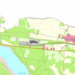 Staatsbetrieb Geobasisinformation und Vermessung Sachsen Bluno, Elsterheide (1:10,000 scale) digital map