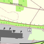Staatsbetrieb Geobasisinformation und Vermessung Sachsen Bluno, Elsterheide (1:10,000 scale) digital map