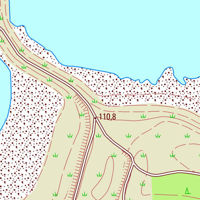Staatsbetrieb Geobasisinformation und Vermessung Sachsen Bluno, Elsterheide (1:10,000 scale) digital map