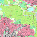 Staatsbetrieb Geobasisinformation und Vermessung Sachsen Böhlitz-Ehrenberg, Leipzig, Stadt (1:10,000 scale) digital map