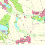Staatsbetrieb Geobasisinformation und Vermessung Sachsen Börln, Dahlen, Stadt (1:10,000 scale) digital map