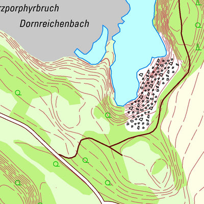 Staatsbetrieb Geobasisinformation und Vermessung Sachsen Börln, Dahlen, Stadt (1:10,000 scale) digital map