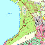 Staatsbetrieb Geobasisinformation und Vermessung Sachsen Borna, Borna, Stadt (1:25,000 scale) digital map