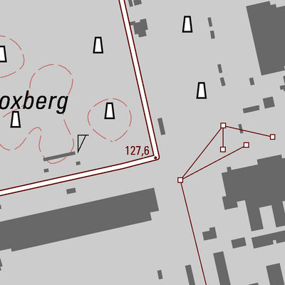 Staatsbetrieb Geobasisinformation und Vermessung Sachsen Boxberg/O.L., Boxberg/O.L. (1:10,000 scale) digital map