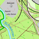 Staatsbetrieb Geobasisinformation und Vermessung Sachsen Boxberg/O.L., Boxberg/O.L. (1:10,000 scale) digital map
