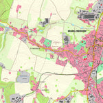 Staatsbetrieb Geobasisinformation und Vermessung Sachsen Brand-Erbisdorf, Brand-Erbisdorf, Stadt (1:10,000 scale) digital map
