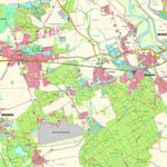 Staatsbetrieb Geobasisinformation und Vermessung Sachsen Brandis, Brandis, Stadt (1:25,000 scale) digital map
