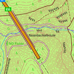 Staatsbetrieb Geobasisinformation und Vermessung Sachsen Breitenau, Bad Gottleuba-Berggießhübel, Stadt (1:10,000 scale) digital map