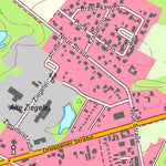 Staatsbetrieb Geobasisinformation und Vermessung Sachsen Bröthen/Michalken, Hoyerswerda, Stadt (1:10,000 scale) digital map