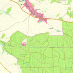 Staatsbetrieb Geobasisinformation und Vermessung Sachsen Buchheim, Bad Lausick, Stadt (1:10,000 scale) digital map