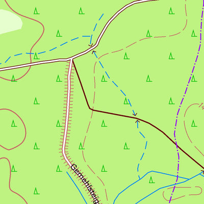 Staatsbetrieb Geobasisinformation und Vermessung Sachsen Bulleritz, Schwepnitz (1:10,000 scale) digital map