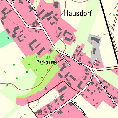 Staatsbetrieb Geobasisinformation und Vermessung Sachsen Bulleritz, Schwepnitz (1:10,000 scale) digital map