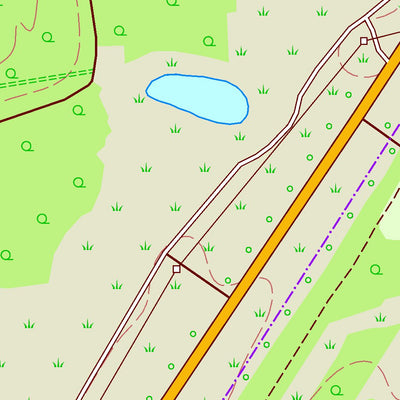 Staatsbetrieb Geobasisinformation und Vermessung Sachsen Burg, Spreetal (1:10,000 scale) digital map