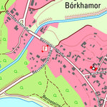 Staatsbetrieb Geobasisinformation und Vermessung Sachsen Burg, Spreetal (1:10,000 scale) digital map