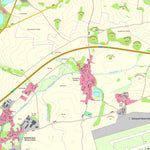Staatsbetrieb Geobasisinformation und Vermessung Sachsen Burk, Bautzen, Stadt (1:10,000 scale) digital map