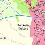 Staatsbetrieb Geobasisinformation und Vermessung Sachsen Burk, Bautzen, Stadt (1:10,000 scale) digital map