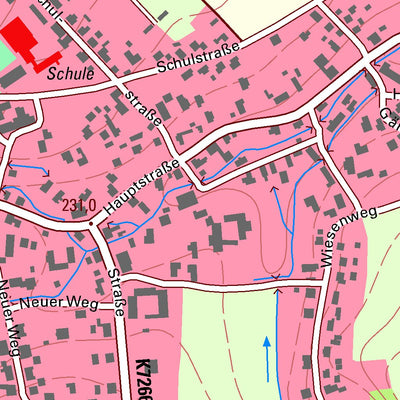 Staatsbetrieb Geobasisinformation und Vermessung Sachsen Burkau, Burkau (1:10,000 scale) digital map